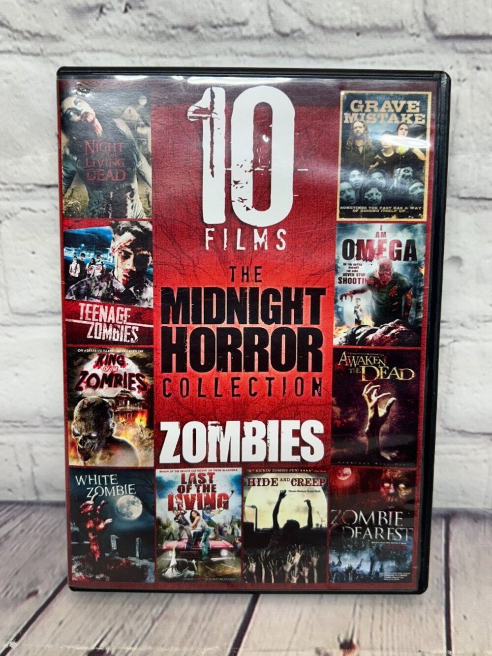 The Midnight Horror Collection - Zombies - DVD - 2 Discs - 10 Movies - Halloween